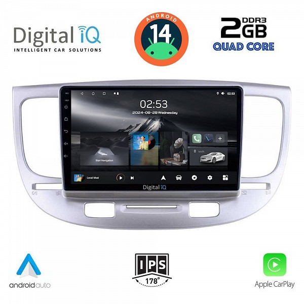 DIGITAL IQ RSB 1313_CPA (9inc) MULTIMEDIA TABLET for KIA RIO mod. 2005-2011