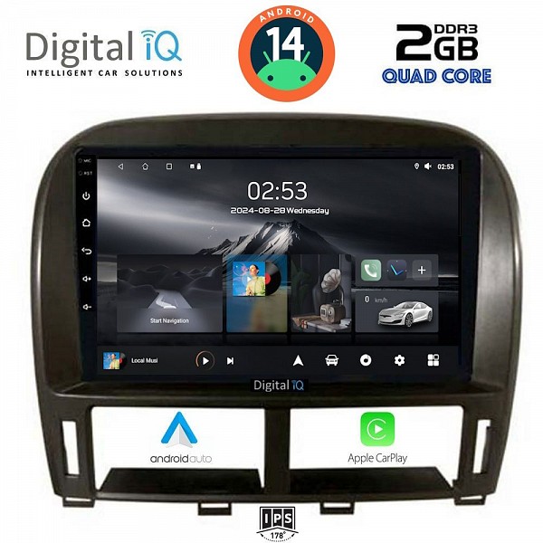 DIGITAL IQ RSB 1343_CPA (9inc) MULTIMEDIA TABLET for LEXUS LS 430 ? XF 430 mod. 2000-2006