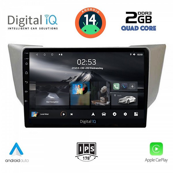 DIGITAL IQ RSB 1345_CPA (9inc) MULTIMEDIA TABLET for LEXUS RX 300 ? 400 mod. 2003-2008