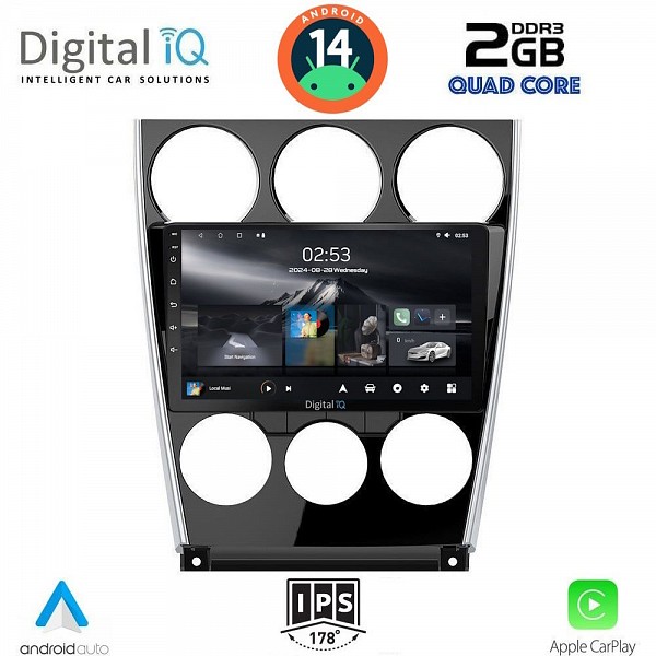 DIGITAL IQ RSB 1375_CPA (9inc) MULTIMEDIA TABLET for MAZDA 6 (FACELIFT) mod. 2005-2008