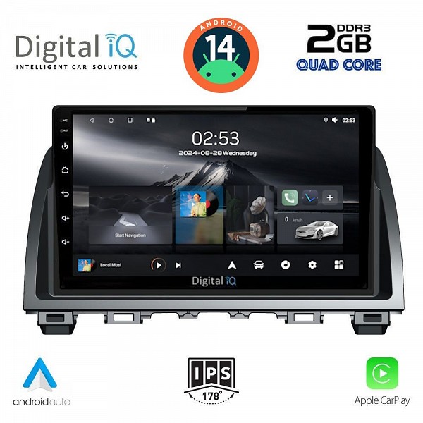 DIGITAL IQ RSB 1378_CPA (9inc) MULTIMEDIA TABLET for MAZDA 6 mod. 2012-2017