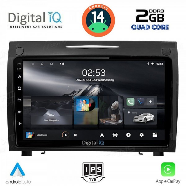 DIGITAL IQ RSB 1419_CPA (9inc) MULTIMEDIA TABLET for MERCEDES SLK R171 mod. 2004-2010