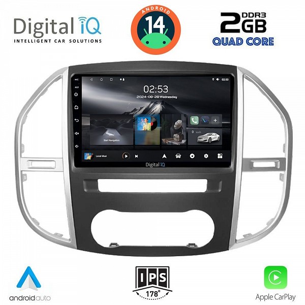 DIGITAL IQ RSB 1429_CPA (10inc) MULTIMEDIA TABLET for MERCEDES VITO ? VIANO  (W447) mod. 2015>