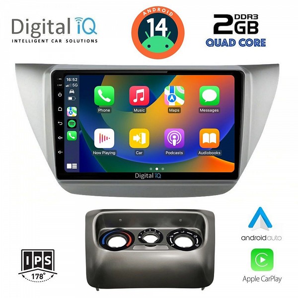DIGITAL IQ RSB 1433_CPA (9inc) MULTIMEDIA TABLET for MITSUBISHI LANCER mod. 2000-2007