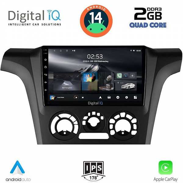DIGITAL IQ RSB 1441_CPA A/C (9inc) MULTIMEDIA TABLET for MITSUBISHI OUTLANDER mod. 2001-2005