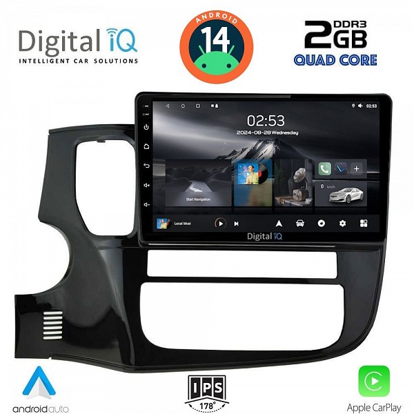 DIGITAL IQ RSB 1443_CPA (9inc) MULTIMEDIA TABLET for MITSUBISHI OUTLANDERmod. 2013-2020