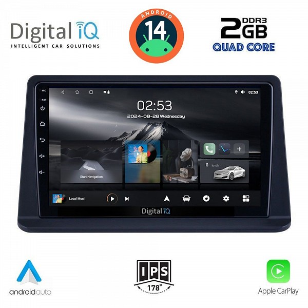 DIGITAL IQ RSB 1445_CPA (9inc) MULTIMEDIA TABLET for MITSUBISHI PAJERO mod. 1999-2006