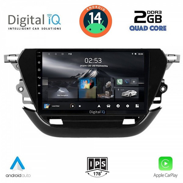 DIGITAL IQ RSB 1487_CPA (9inc) MULTIMEDIA TABLET for OPEL CORSA Fmod. 2021>
