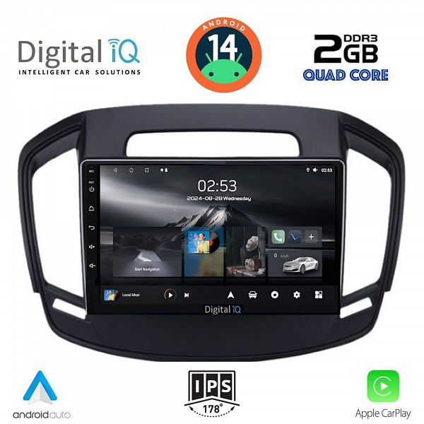 DIGITAL IQ RSB 1492_CPA (9inc) MULTIMEDIA TABLET for OPEL INSIGNIAmod. 20142017