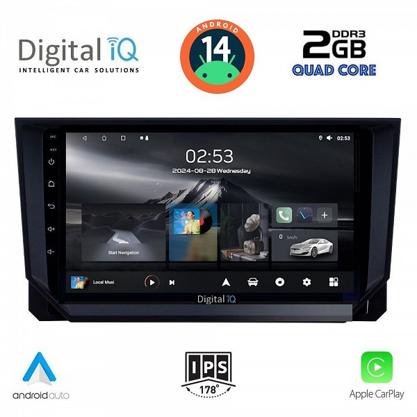 DIGITAL IQ RSB 1573_CPA (9inc) MULTIMEDIA TABLET for SEAT ARONA - IBIZA mod. 2018>