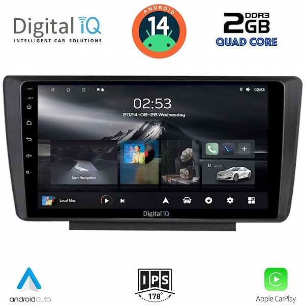 DIGITAL IQ RSB 1594_CPA (9inc) MULTIMEDIA TABLET for SKODA OCTAVIA 5 mod. 2005-2012