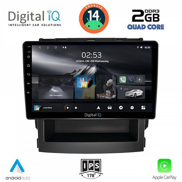 DIGITAL IQ RSB 1664_CPA (9inc) MULTIMEDIA TABLET for SUBARU FORESTER - IMPREZA mod. 2019>