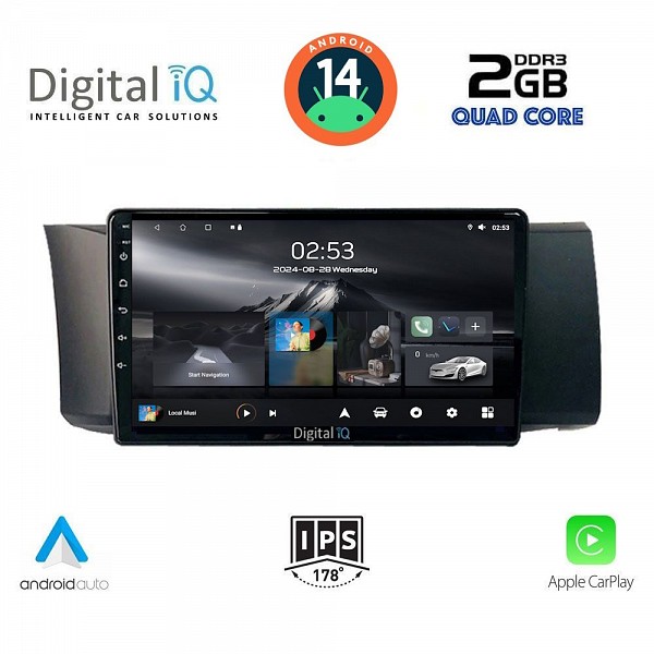 DIGITAL IQ RSB 1669_CPA (9inc) MULTIMEDIA TABLET for TOYOTA GT86 - SUBARU BRZ mod. 2012>