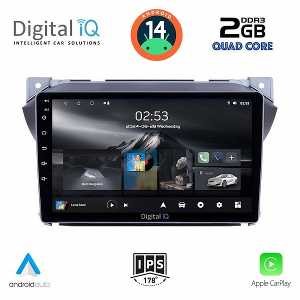 DIGITAL IQ RSB 1670_CPA (9inc)MULTIMEDIA TABLET for SUZUKI ALTO - NISSAN PIXO 2009>