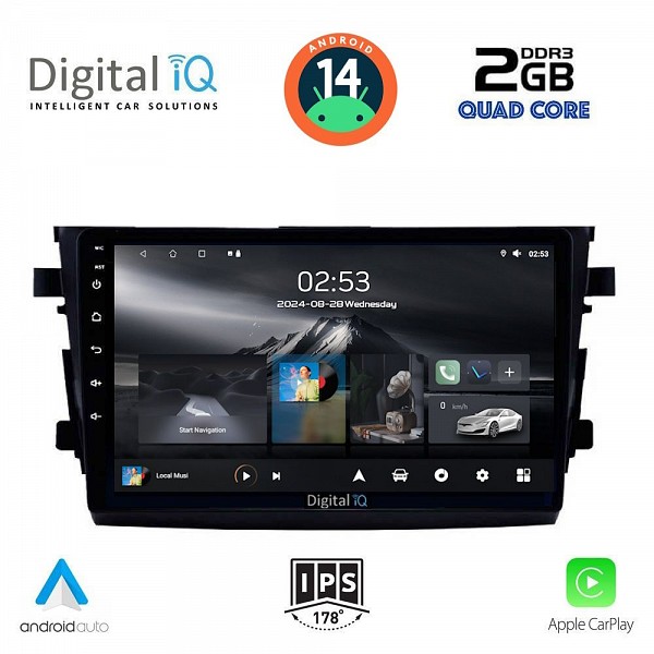 DIGITAL IQ RSB 1674_CPA (9inc) MULTIMEDIA TABLET for SUZUKI CELERIO mod. 2015>
