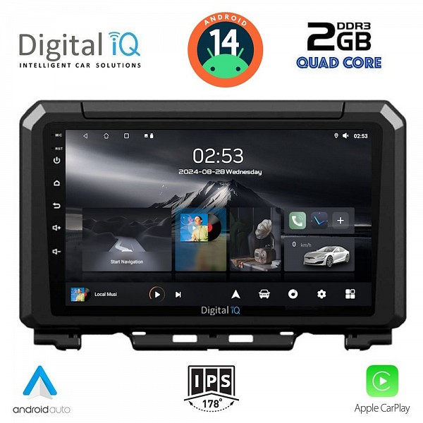 DIGITAL IQ RSB 1679_CPA (9inc) MULTIMEDIA TABLET for SUZUKI JIMNY mod. 2017>