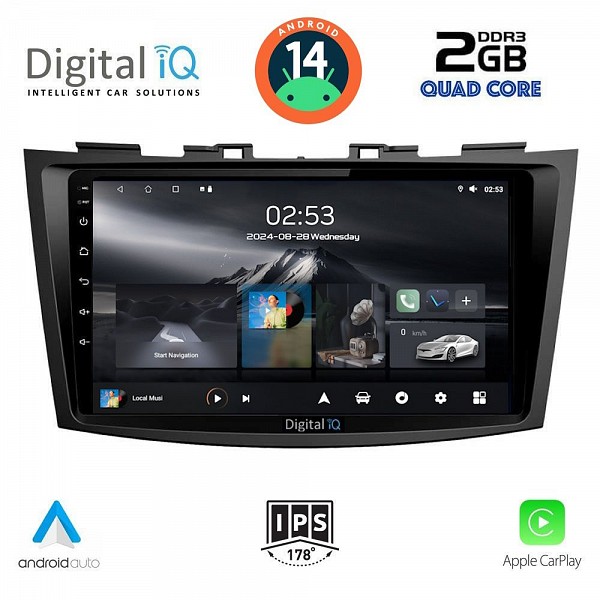 DIGITAL IQ RSB 1685_CPA (9inc) MULTIMEDIA TABLET for SUZUKI SWIFT mod. 2011-2016