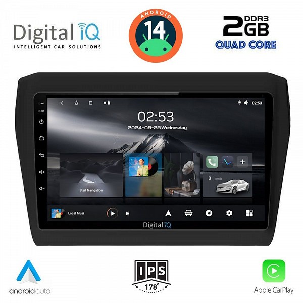 DIGITAL IQ RSB 1686_CPA (9inc) MULTIMEDIA TABLET for SUZUKI SWIFT mod. 2017>