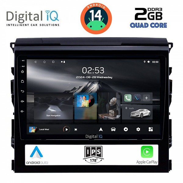 DIGITAL IQ RSB 1725_CPA (9inc) MULTIMEDIA TABLET for TOYOTA LANDCRUISER mod. 2016-2019