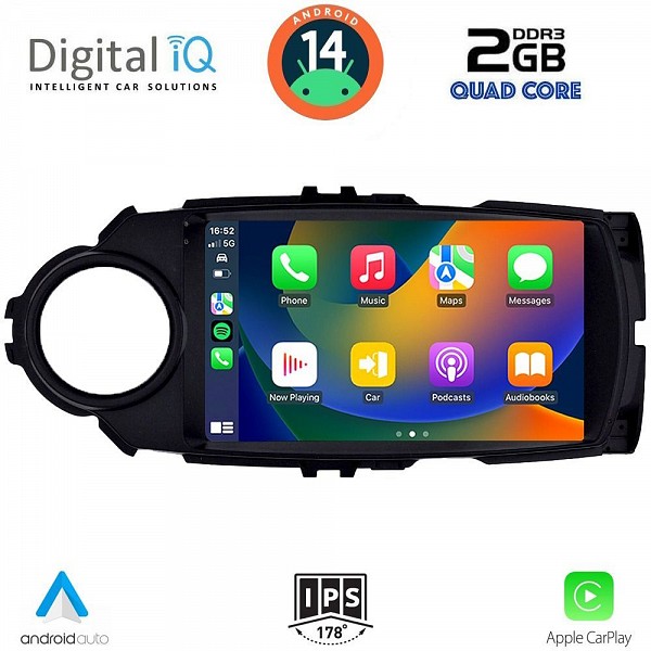 DIGITAL IQ RSB 1737FL_CPA (9inc) MULTIMEDIA TABLET for TOYOTA YARIS mod. 2015-2020