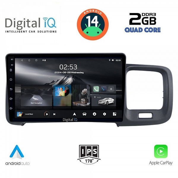 DIGITAL IQ RSB 1785_CPA (9inc) MULTIMEDIA TABLET for VOLVO S60 mod. 2010-2018