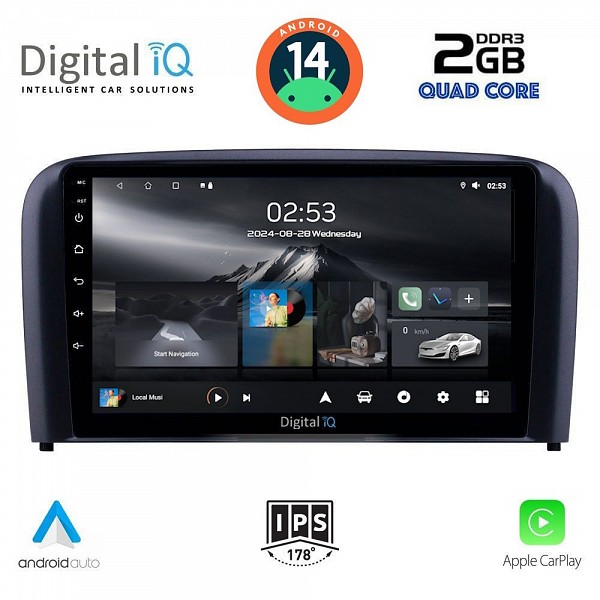 DIGITAL IQ RSB 1786_CPA (9inc) MULTIMEDIA TABLET for VOLVO S80 mod. 1998-2006