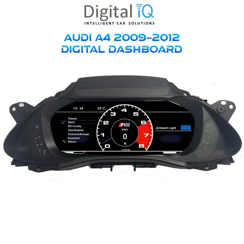 DIGITAL IQ DGU 918_IC (10.25in) AUDI A4 mod. 2009-2012 DIGITAL DASHBOARD