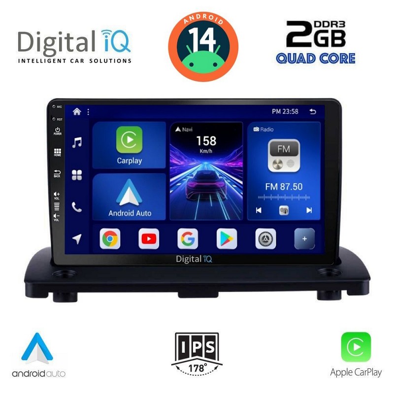 DIGITAL IQ BXC 3789_CPAA (9inc) MULTIMEDIA TABLET for VOLVO XC90 mod. 2002-2014