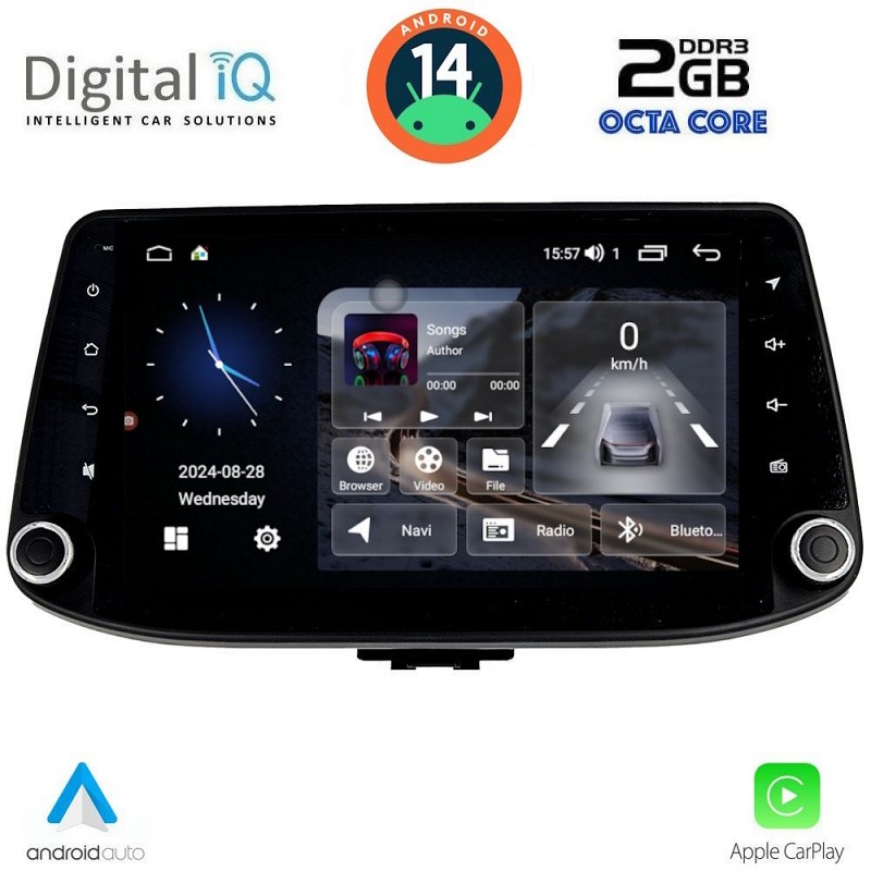 DIGITAL IQ MSF 327_CPA (9 DECK) MULTIMEDIA SYSTEM for HYUNDAI i30 mod. 2018>