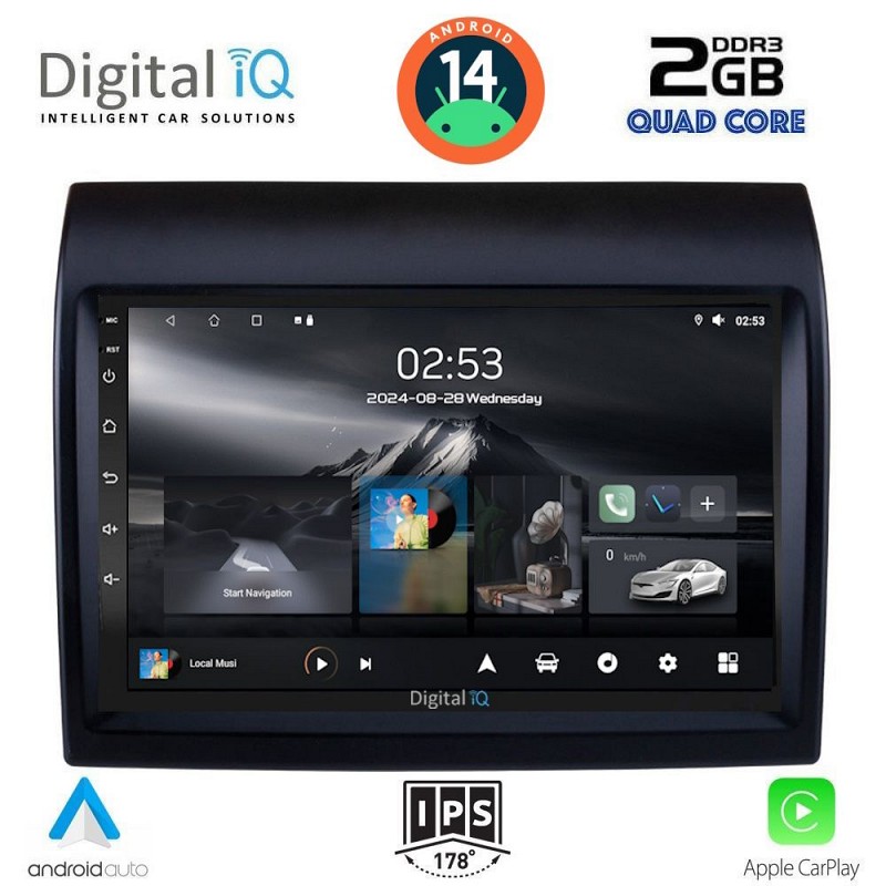 DIGITAL IQ RSB 1141_CPA (9inc) MULTIMEDIA TABLET for FIAT DUCATO ? CITROEN JUMPER ? PEUGEOT BOXER mod. 2011-2021
