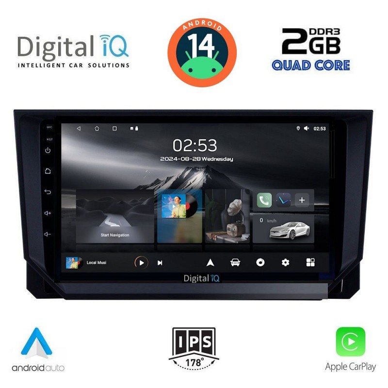 DIGITAL IQ RSB 1573_CPA (9inc) MULTIMEDIA TABLET for SEAT ARONA - IBIZA mod. 2018>