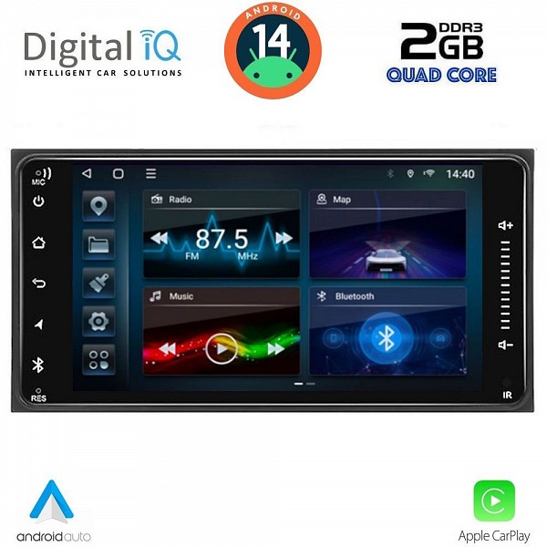 DIGITAL IQ BLD 062_CPA (7" DECK) MULTIMEDIA for TOYOTA ALL (200mm)