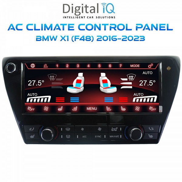 Digital iQ DIQ FZ 5008 CLIMATE CONTROL PANEL (8.8") for BMW BMW X1 F48 2016-2023