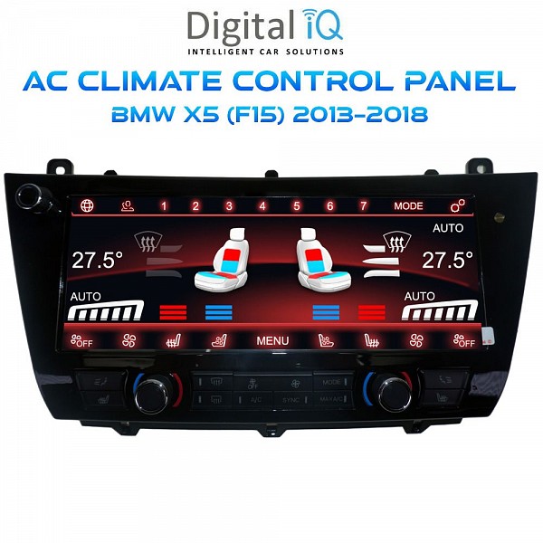 Digital iQ DIQ FZ 5009 CLIMATE CONTROL PANEL (10.25") for BMW X5 (F15) mod 2013-2018