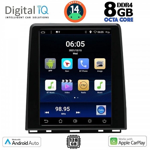 DIGITAL IQ BXF 7947_CPAA (LOW VERSION) TESLA STYLE for RENAULT CLIO 5 mod. 2019>