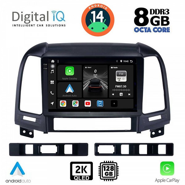 DIGITAL IQ BXF 11239_CPAA (9inc) MULTIMEDIA TABLET for HYUNDAI SANTA FE  mod. 2005-2013