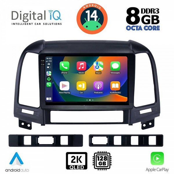 DIGITAL IQ BXF 11239_CPAA (9inc) MULTIMEDIA TABLET for HYUNDAI SANTA FE  mod. 2005-2013