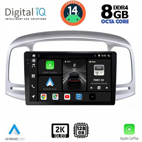 DIGITAL IQ BXF 11249_CPAA (9inc) MULTIMEDIA TABLET for HYUNDAI ACCENT mod. 2005-2012