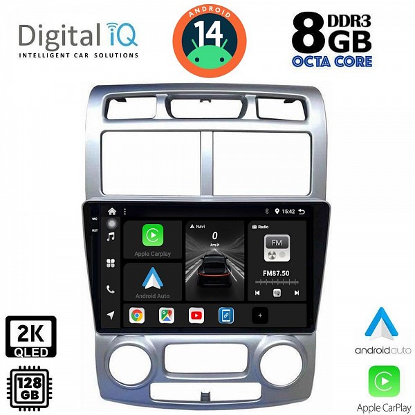 DIGITAL IQ BXF 11324_CPAA (CLIMA) (9inc) MULTIMEDIA TABLET for KIA SPORTAGE mod. 2004-2010