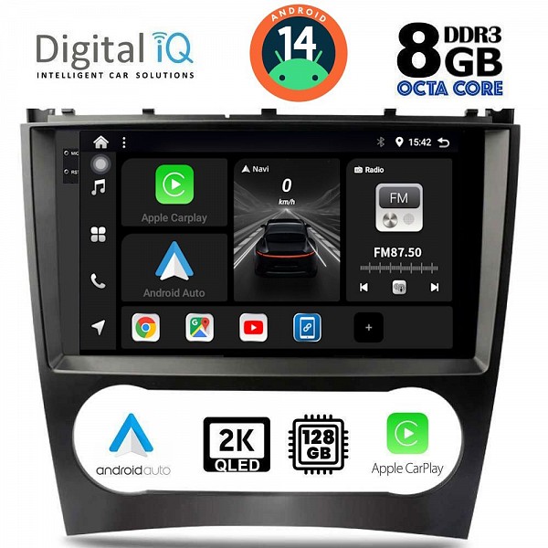 DIGITAL IQ BXF 11404_CPAA (9inc) MULTIMEDIA TABLET for MERCEDES C ? CLK (W203-209) mod. 2004-2008