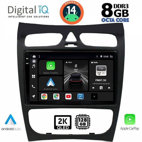 DIGITAL IQ BXF 11406_CPAA (9inc) MULTIMEDIA TABLET for MERCEDES CLK (W209) mod. 2000-2004