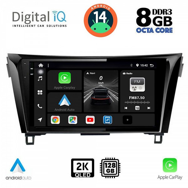 DIGITAL IQ BXF 11468_CPAA (10inc) MULTIMEDIA TABLET for NISSAN QASHQAI - XTRAIL mod. 2014-2021