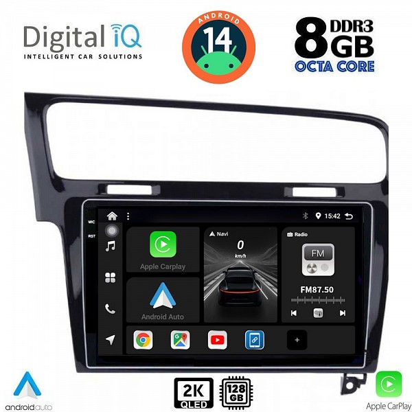 DIGITAL IQ BXF 11747_CPAA (10inc) MULTIMEDIA TABLET for VW GOLF 7 mod. 2013-2020