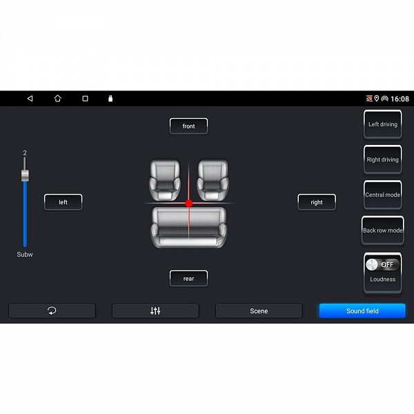 Digital iQ LENOVO LVD 2724_CPA (10inc) MULTIMEDIA TABLET for TOYOTA LAND CRUISER mod. 2008-2015