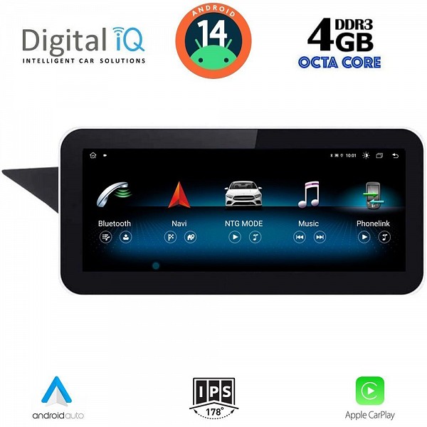 DIGITAL IQ MSG 10996_CPA (10.25") MULTIMEDIA SYSTEM for MERCEDES GLK (X204) mod. 2013-2016 (NTG 4.5)