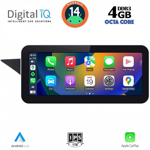 DIGITAL IQ MSG 10996_CPA (10.25) MULTIMEDIA SYSTEM for MERCEDES GLK (X204) mod. 2013-2016 (NTG 4.5)