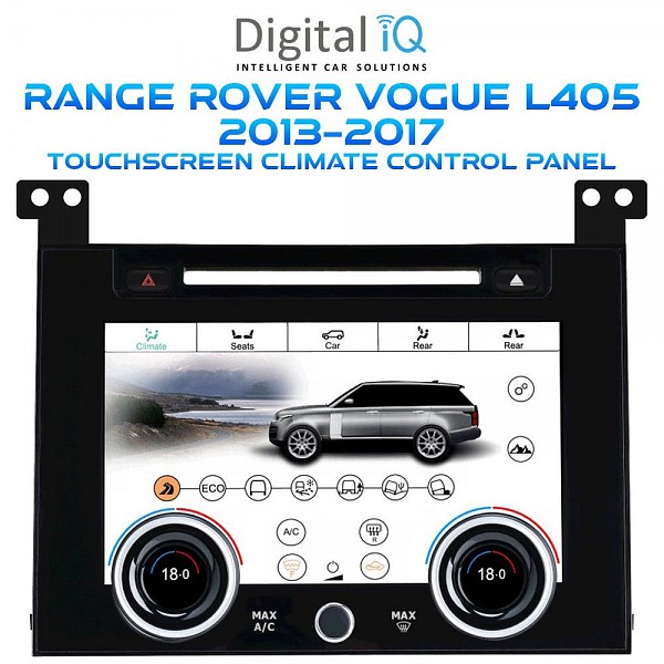 Digital iQ DIQ FZ 2003 TOUCHSCREEN CLIMATE CONTROL PANEL 9" (WITH CD) for RANGE ROVER VOGUE L405 mod. 2013-2017