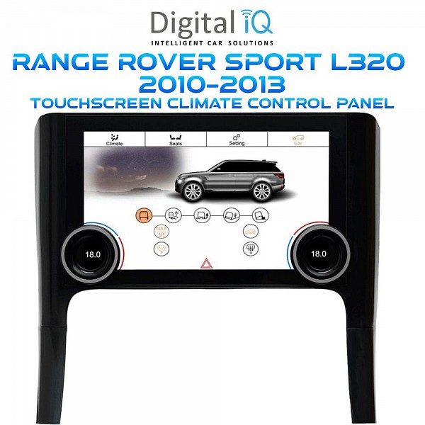 Digital iQ DIQ FZ 2012 TOUCHSCREEN CLIMATE CONTROL PANEL 10" for RANGE ROVER SPORT L320 mod. 2010-2013