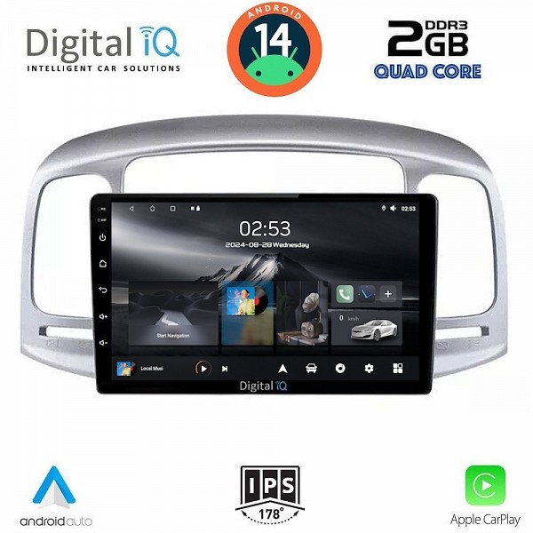 DIGITAL IQ RSB 1249_CPA (9inc) MULTIMEDIA TABLET for HYUNDAI ACCENT mod. 2005-2012