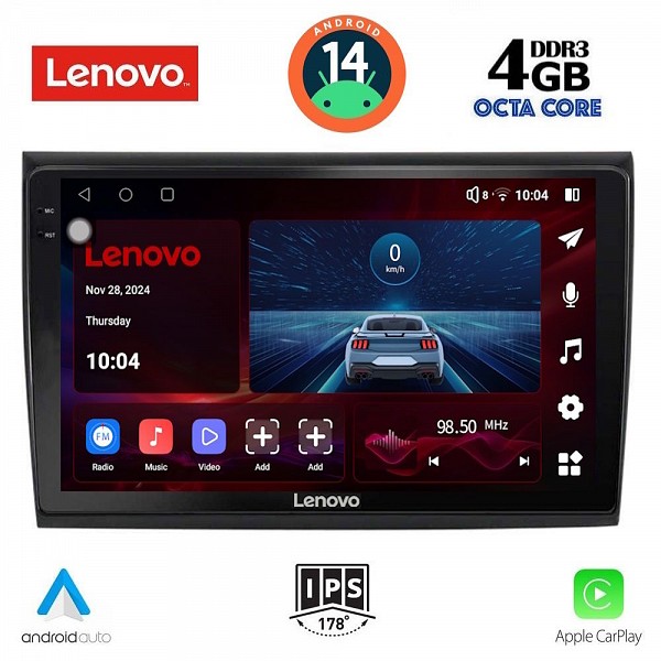 Digital iQ LENOVO SSV 8136_CPA (9inc) MULTIMEDIA TABLET for FIAT BRAVO mod. 2007>